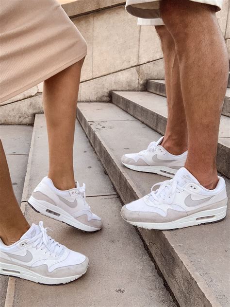 matching nike shoes for a couple.